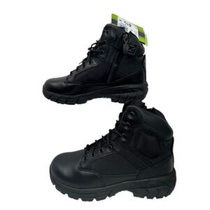 Interceptor Women's Black Litefast Zippered 6" Soft Toe Tactical Boots
